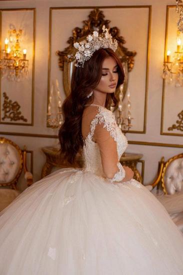 Princess Wedding Dresses With Sleeves | Lace Wedding Dresses Cheap_4