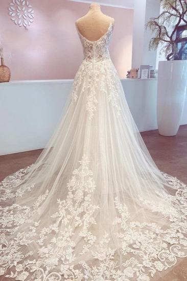 New wedding dresses A line | Wedding dresses with lace_2