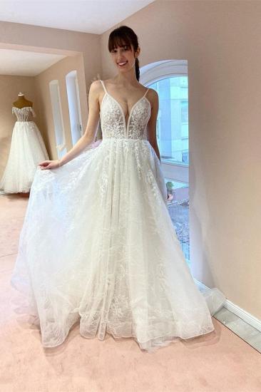 Boho Wedding Dresses Lace | A line wedding dresses cheap