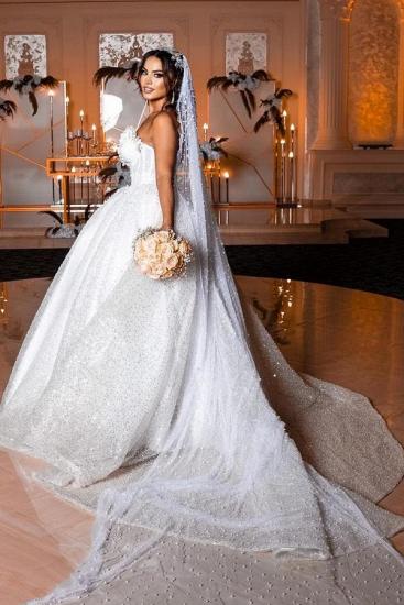 Modern Wedding Dresses Princess | Wedding dresses with glitter_3