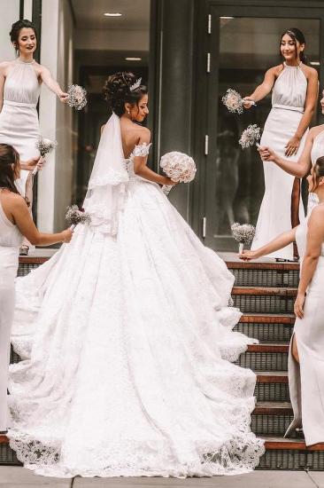 Wunderschöne Brautkleider in A-Linie mit Spitze | Kaufen Sie Brautkleider online_2