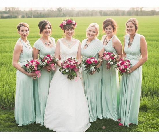 Sage Green Infinity Bridesmaid Dress In   53 Colors_3