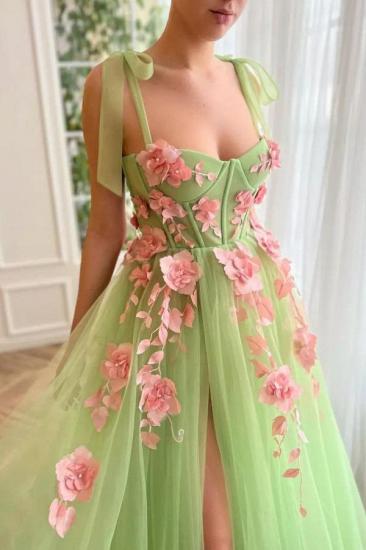 Long Green Evening Dresses Cheap | Homecoming dresses Simple_2