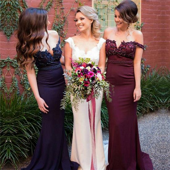 New Affordable Maid of Honor Dresses | Off-the-Shoulder Hottest Bridesmaids Dresses_4