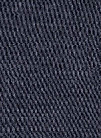 Stahlblauer Wollanzug mit fallendem Revers | zweiteiliger Anzug_4
