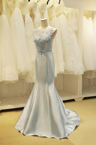 Elegantes Spitze-Nixe-Abschlussball-Kleid mit Perlen New Arrival Bowknot Zipper Formal Occasion Dress_1