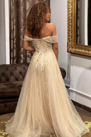 Designer Evening Dresses With Lace | Long Prom Dresses Cheap_2