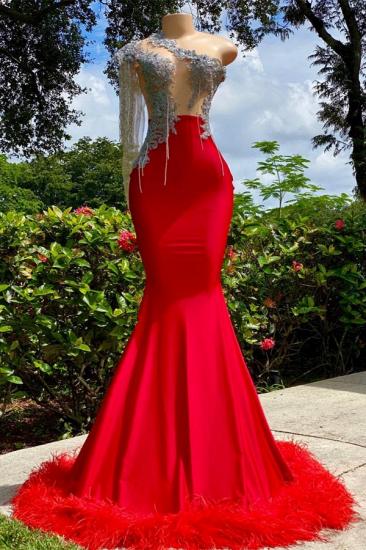 Sexy Prom Dresses Long Red | Evening dresses with glitter_1