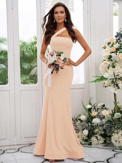 Lilac Long Bridesmaid Dresses Cheap | Maid of honor dresses_17