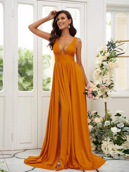 Gold Long Bridesmaid Dresses Cheap | Dresses for bridesmaids_24