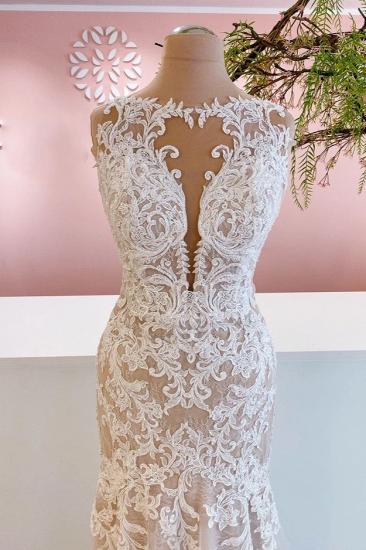 Elegant wedding dresses | Wedding dress mermaid lace_3