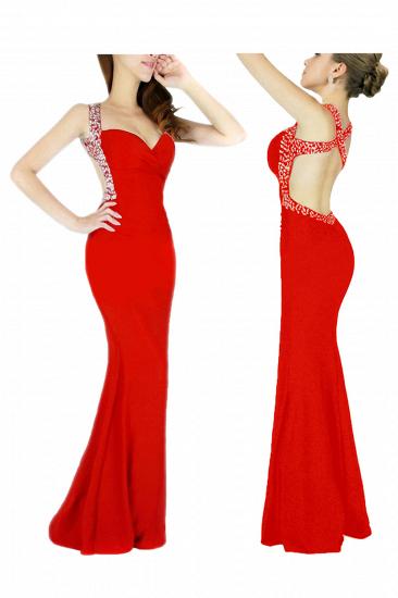 Ceci | Criss-cross Back Mermaid Prom Dress with Beaded Straps_9