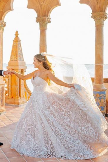 Beautiful Wedding Dresses A Line Lace | Wedding dresses buy cheap_4