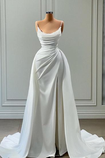 Beautiful Evening Dresses Long White | Cheap prom dresses online_1