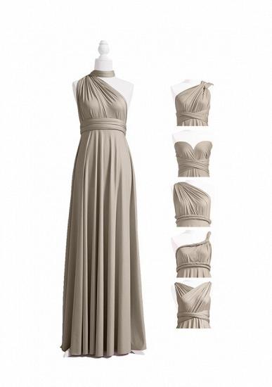 Taupe Multiway Convertible Infinity Kleid_4