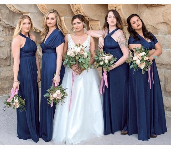 Midnight Blue Infinity Bridesmaid Dress In   53 Colors