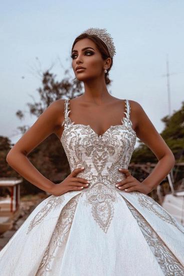Princess wedding dresses glitter | Wedding dresses with lace_3