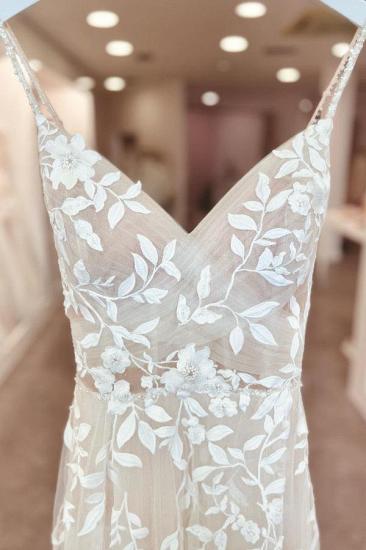 Simple Wedding Dresses Boho | Wedding dresses A line lace_4