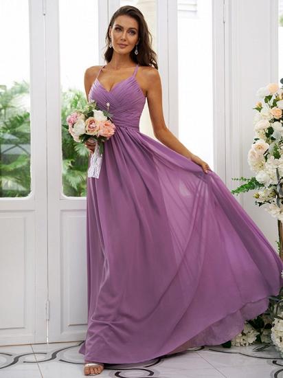 Simple Bridesmaid Dresses Long | Lilac bridesmaid dresses_4