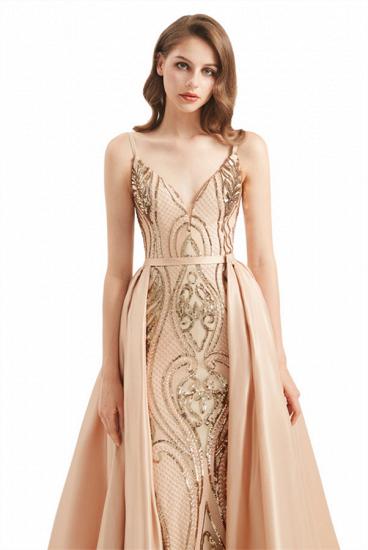 Charming Ivory Spaghetti Straps A-Line Floorlength Prom Dress_3