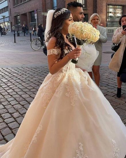 Designer Wedding Dresses With Lace | Wedding dresses bridal fashion A line_4
