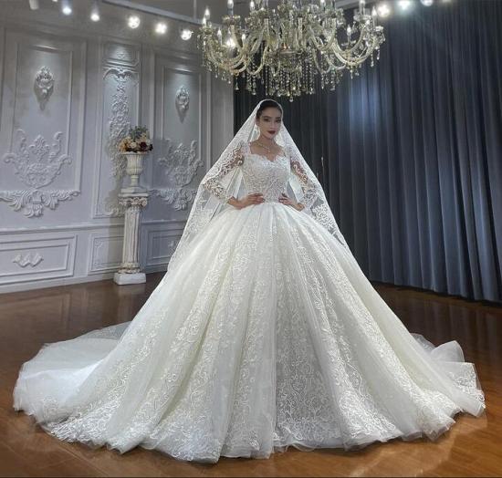 Wunderschöne Brautkleider aus Spitze | Brautkleider mit Ärmeln_6