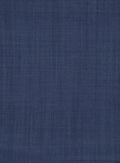 Hübscher zweiteiliger blauer Anzug aus Wollmischung_4