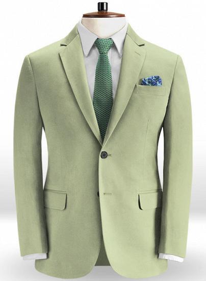 Summer River Green Chino Suit | Two Piece Suit_2