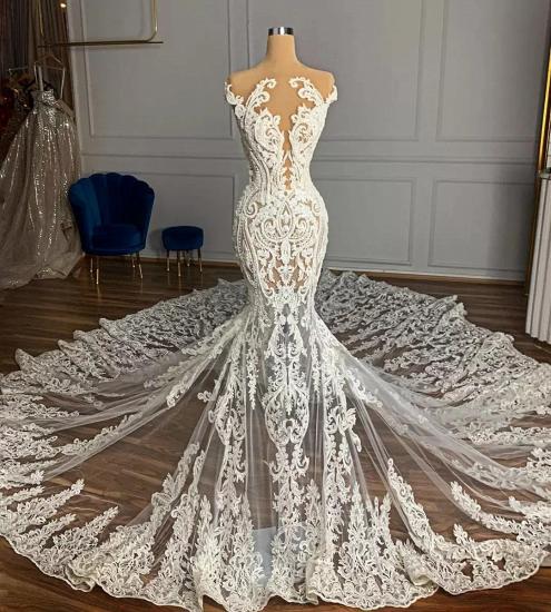 Designer wedding dresses mermaid lace | Wedding Dresses Cheap Online_2