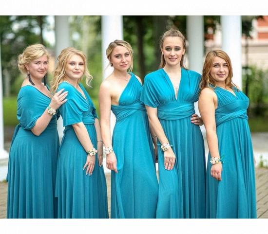 Turquoise Infinity Bridesmaid Dress In   53 Colors_2