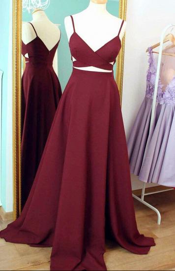 A-line Sweep Train Sleeveless Sexy Evening Gowns Spaghetti Strap 2022 Prom Dress