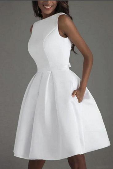 Simple Wedding Dresses Cheap | Short wedding dresses online_4