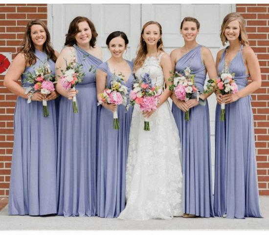Dusty Blue Infinity Bridesmaid Dress In   53 Colors_2