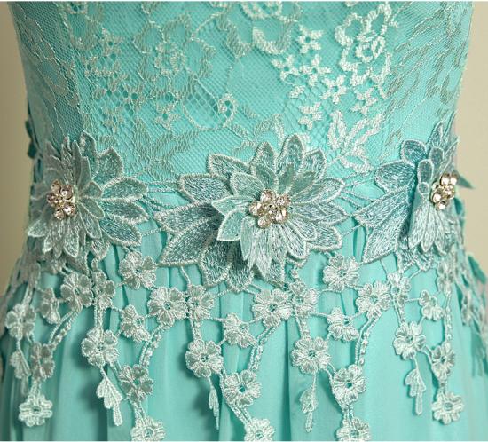 Ice Blue Floor Length Lace 2022 Prom Gowns Applique Sexy Charming Evening Dresses_5