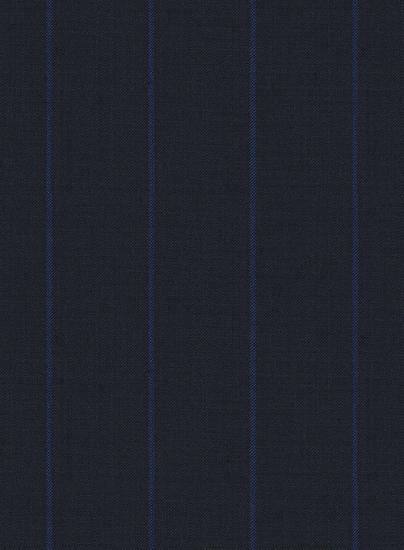 Klassischer blau gestreifter Wollanzug | für geschäftliche Anlässe_4