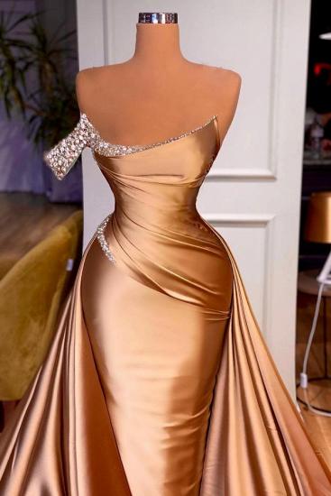 Beautiful evening dresses gold | Long Prom Dresses Cheap_2