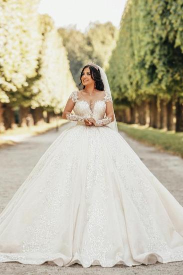 Princess Wedding Dress With Lace | Wedding dresses with sleeves