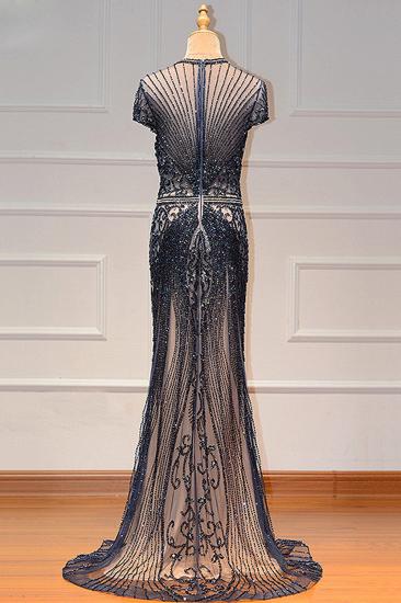 Luxury Mermaid Halter Rhinestones Prom Dress with Tassel | Sparkle Formal Evening Dresses_24