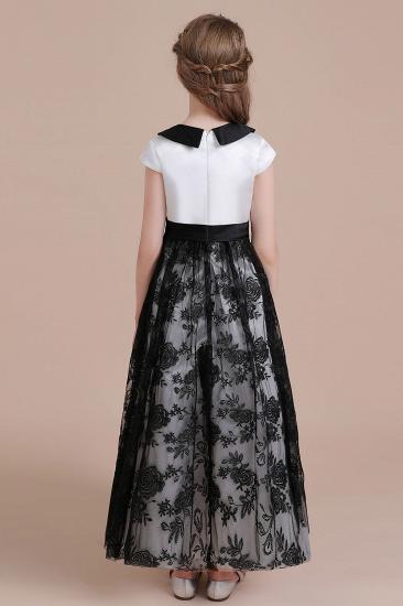 Discount A-line Flower Girl Dress | Cute Lace Cap Sleeve Little Girls Pegeant Dress Online_3