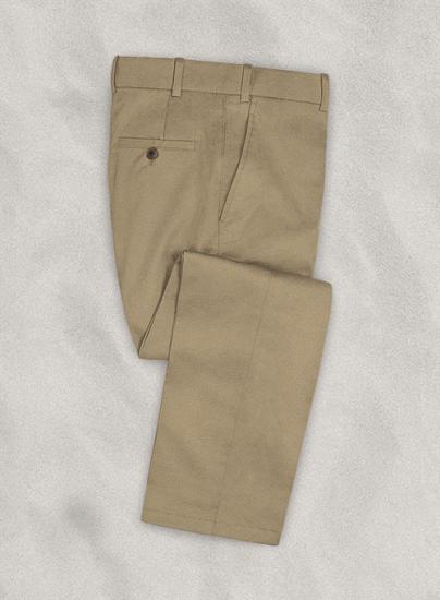 Cotton beige pants