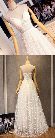 TsClothzone Gorgeous Sweetheart Long Spaghetti Straps Wedding Dress Sleeveless Appliques Bridal Gowns On Sale_7