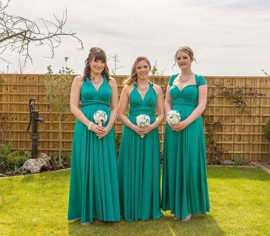 Green Infinity Bridesmaid Dress In   53 Colors_2
