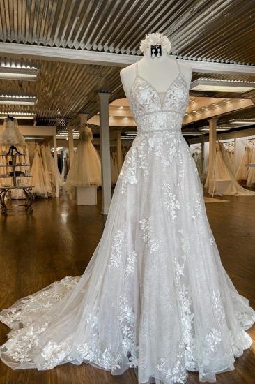 Modern Wedding Dresses A Line Lace | Wedding dresses online_3