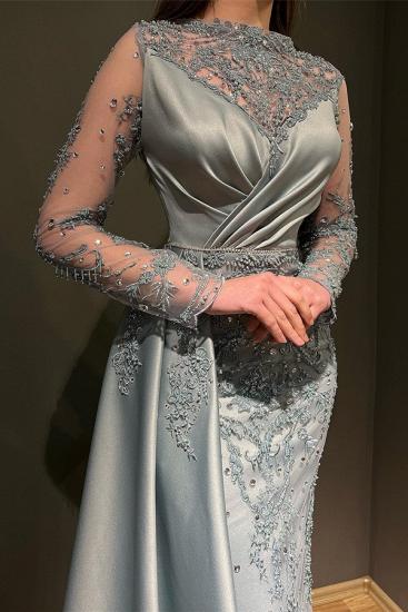 Beautiful Long Lace Evening Dresses | prom dresses with sleeves_2