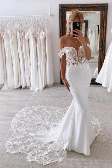 Elegante Meerjungfrau-Brautkleider | Brautkleider mit Spitze