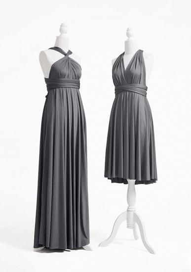 Charcoal Grey Multiway Infinity Dress_3
