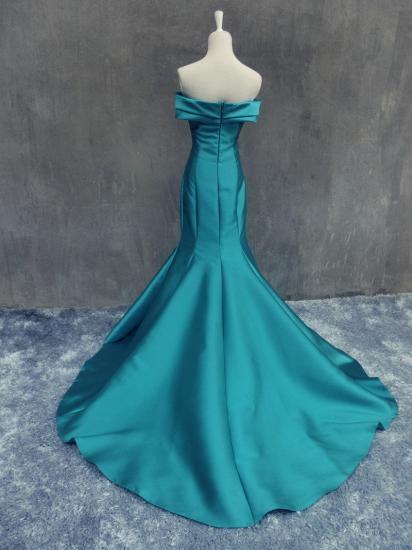 Elegantes schulterfreies Meerjungfrau-Abschlussballkleid Neue Ankunft Reißverschluss Cystom Made 2022 Abendkleid_3