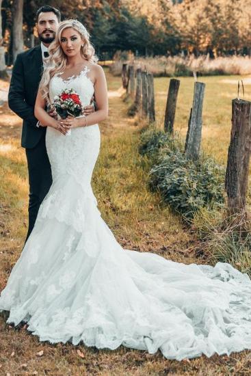 Beautiful wedding dresses mermaid style | Wedding dresses with lace