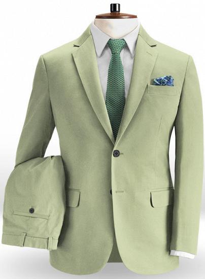 Summer River Green Chino Suit | Two Piece Suit_1