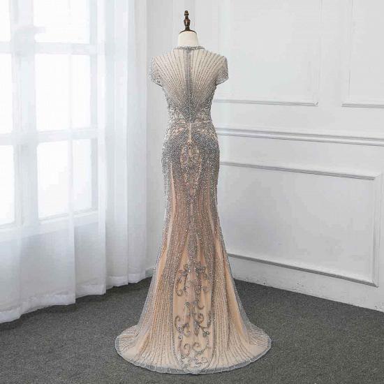 Luxury Mermaid Halter Rhinestones Prom Dress with Tassel | Sparkle Formal Evening Dresses_39